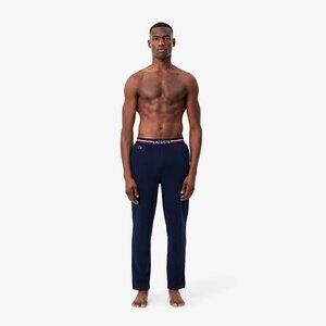 Lacoste Men's Multicolor Waist Navy Pajama Pants